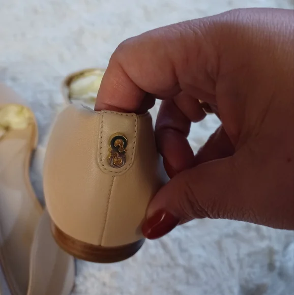 Cole Haan Beige Flats with Classic Silhouette - Picture 2 of 10